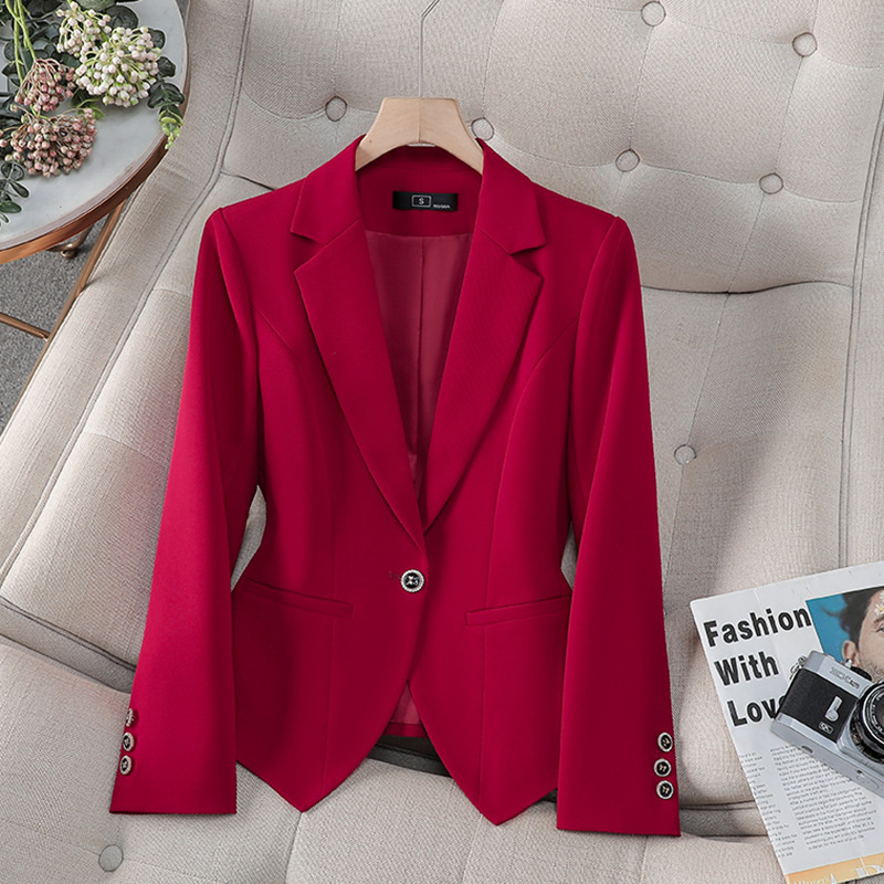 Women'S Formal Wear Jackets - Novo Blazer Feminino Formal da Moda,