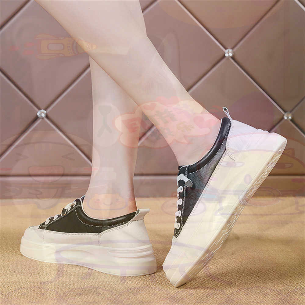 Formal Wear For Women Lifestyle - Lace-up chunky mocassins mulher skate sapatos