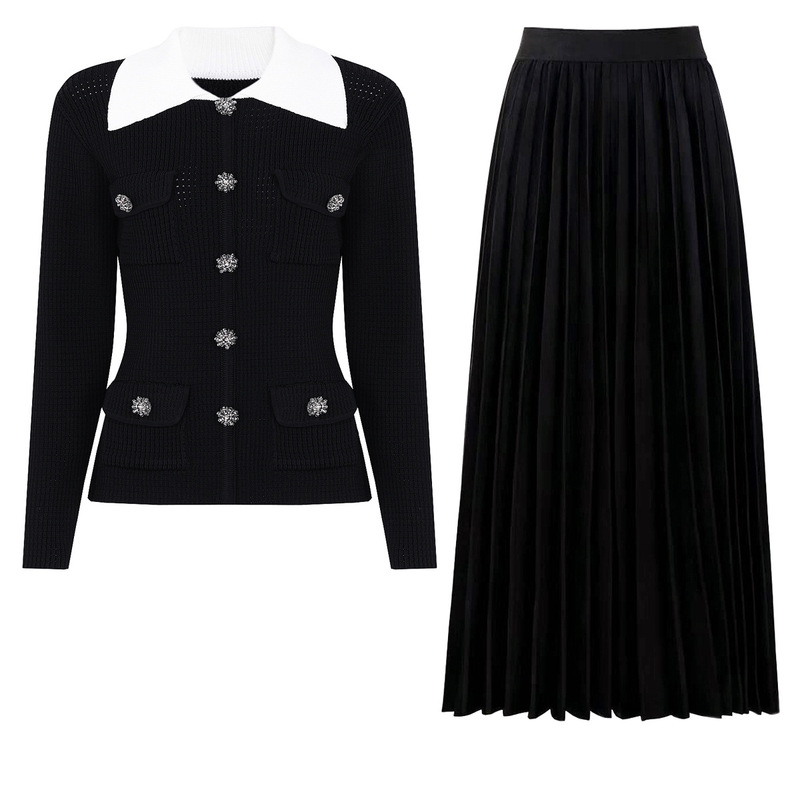 Women'S Formal Wear Cardigan - Conjunto Feminino de 2 Peças: Cardigã