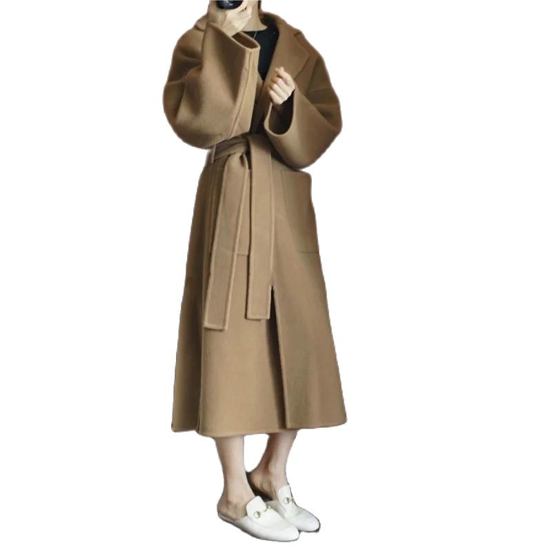 Women Formal Wear Coat - Casaco Longo Elegante Feminino 100% Lã