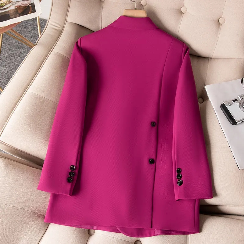 Women'S Formal Wear Jackets - Blazers formais para mulheres, manga comprida,