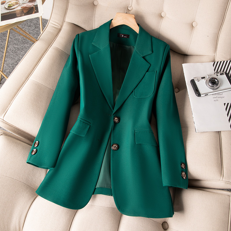 Women'S Formal Wear Jackets - Azul preto verde feminino formal blazer