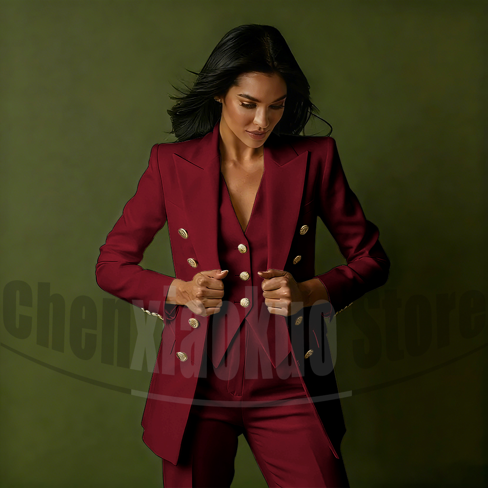 Conjunto de terno de três peça - Women Formal Wear Outfits avaliação e preço