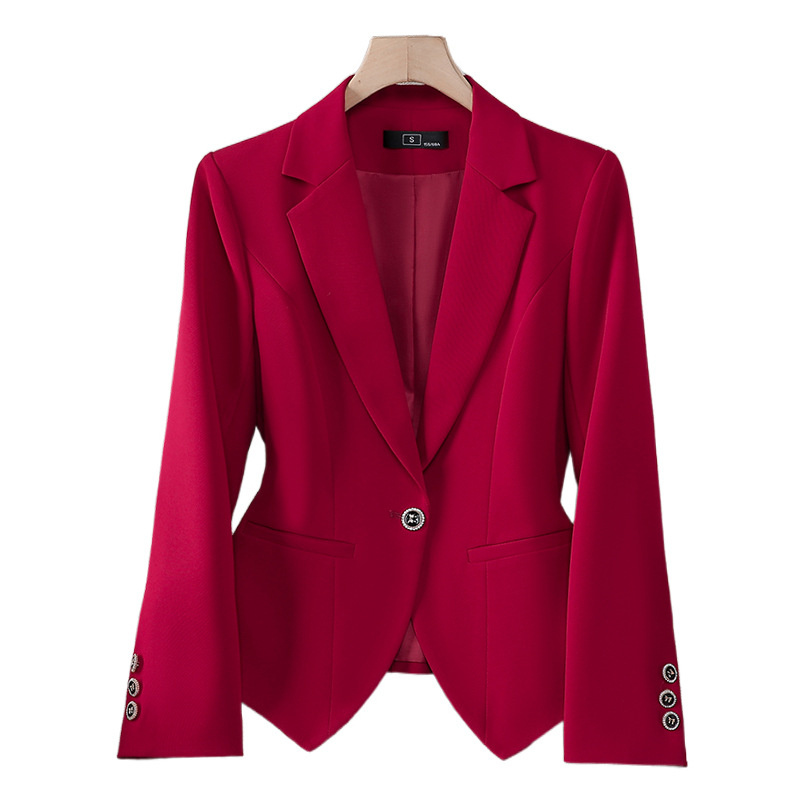 Novo Blazer Feminino Formal da - Women'S Formal Wear Jackets avaliação e preço