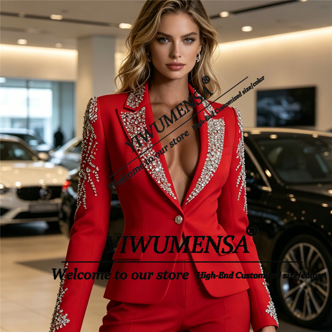Conjuntos de Luxo Femininos de - Women Formal Wear Outfits avaliação e preço