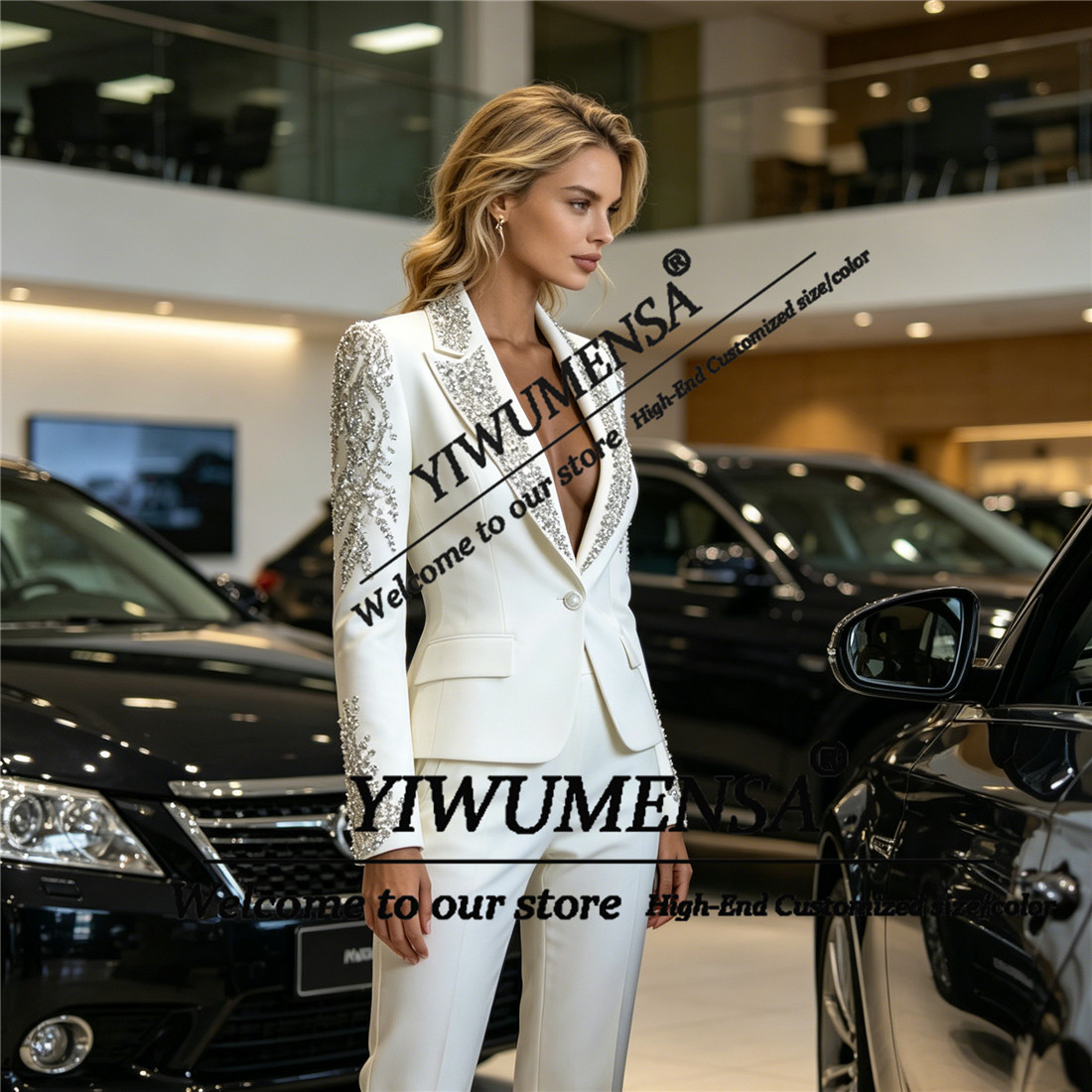 Conjuntos de Luxo Femininos de - Women Formal Wear Outfits avaliação e preço