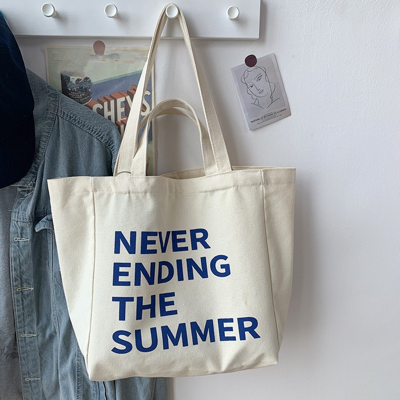 Letra ins bolsa de lona estuda - Structured Handbag Work avaliação e preço