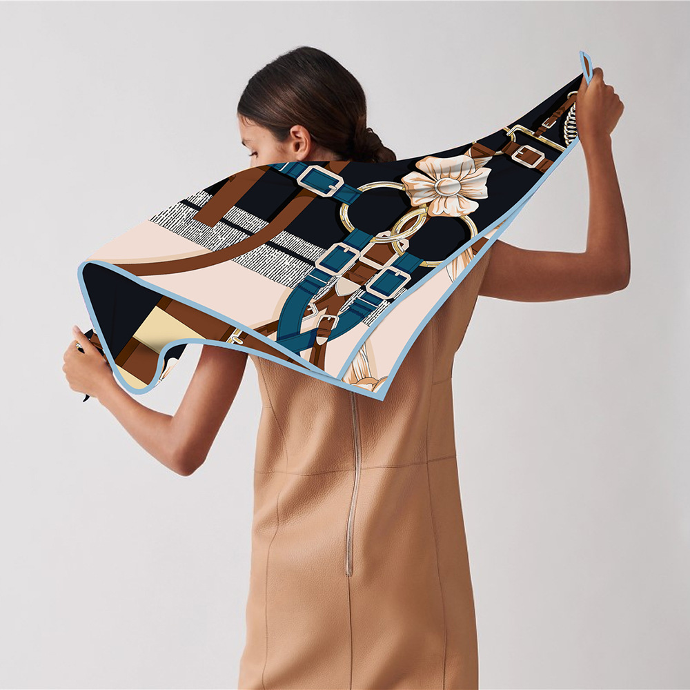90cm novo design cinto sarja l - Scarf Silk Neck avaliação e preço