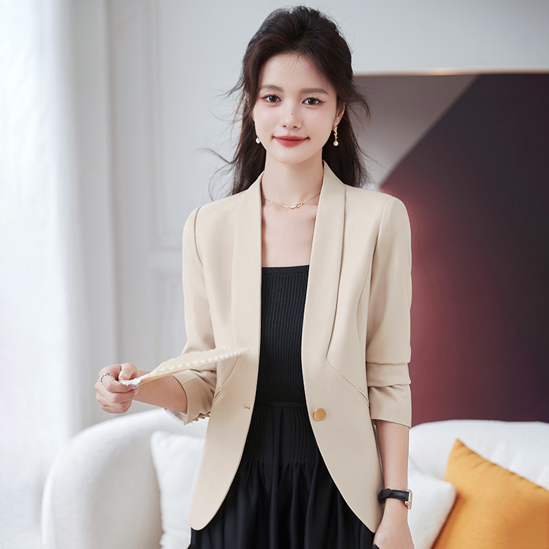 2025 nova moda feminina blazer - Women Formal Wear With Black Blazer avaliação e preço