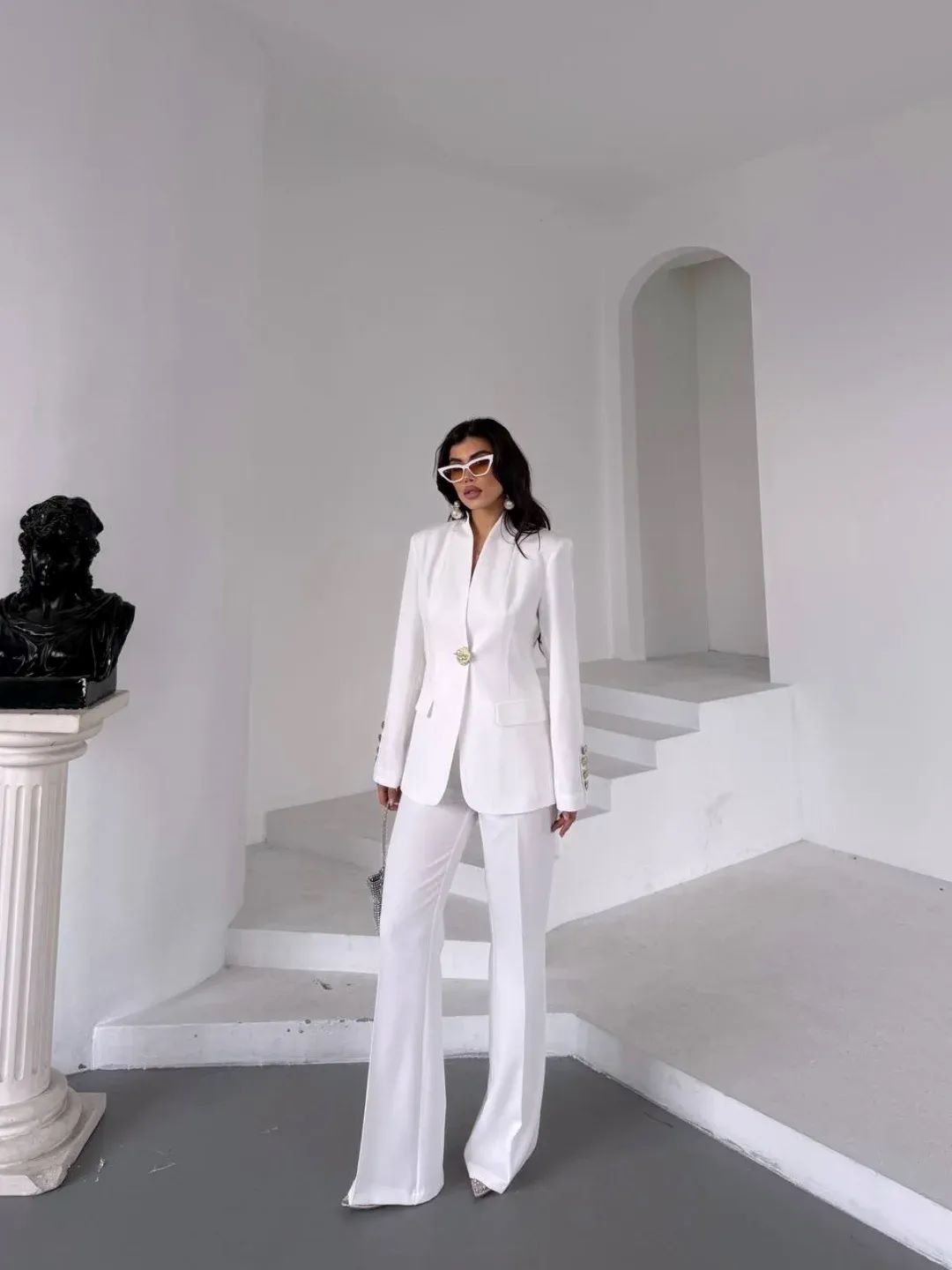 Personalizado moda feminina ca - Women Formal Wear Outfits avaliação e preço