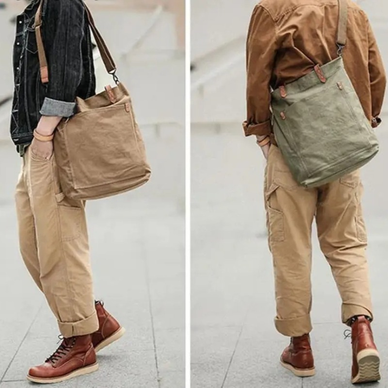 Bolsa Tote de Couro Canvas par - Structured Handbag Work avaliação e preço