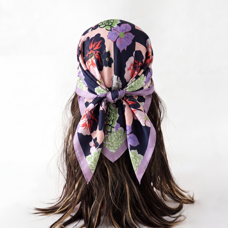 Lenço de Seda Estampado Femini - Scarf Silk Neck avaliação e preço