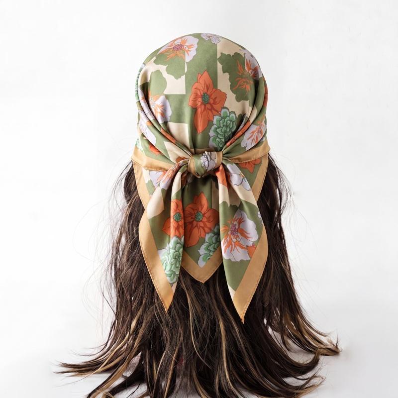 Lenço de Seda Estampado Femini - Scarf Silk Neck avaliação e preço