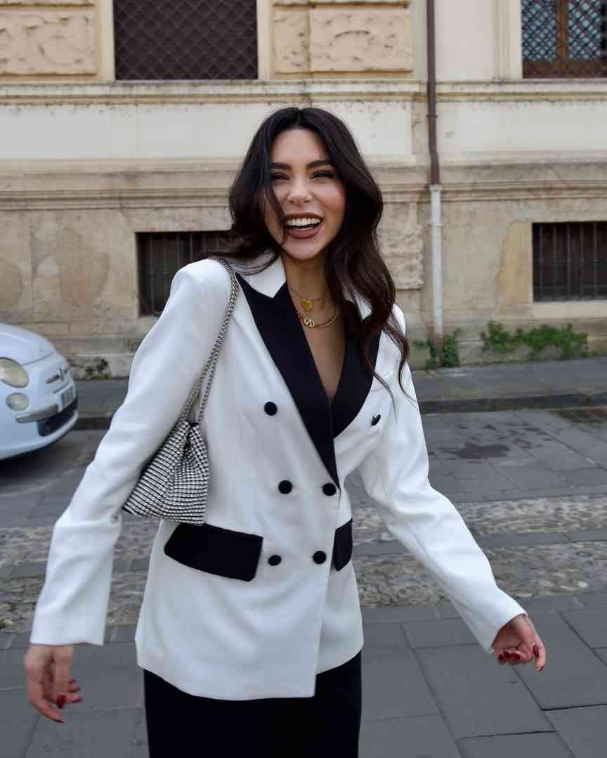 Conjuntos Modernos Femininos d - Women'S Formal Wear Jackets avaliação e preço