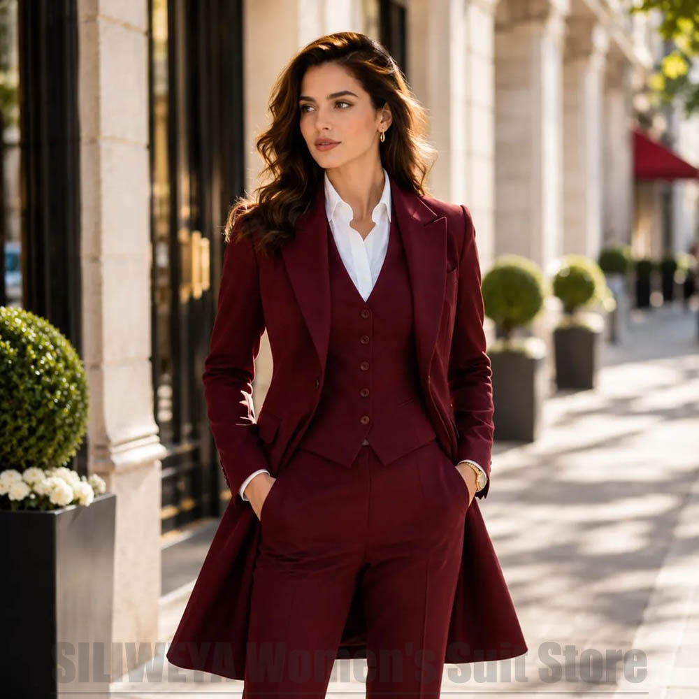Conjunto Feminino de 3 Peças E - Women Formal Wear Outfits avaliação e preço