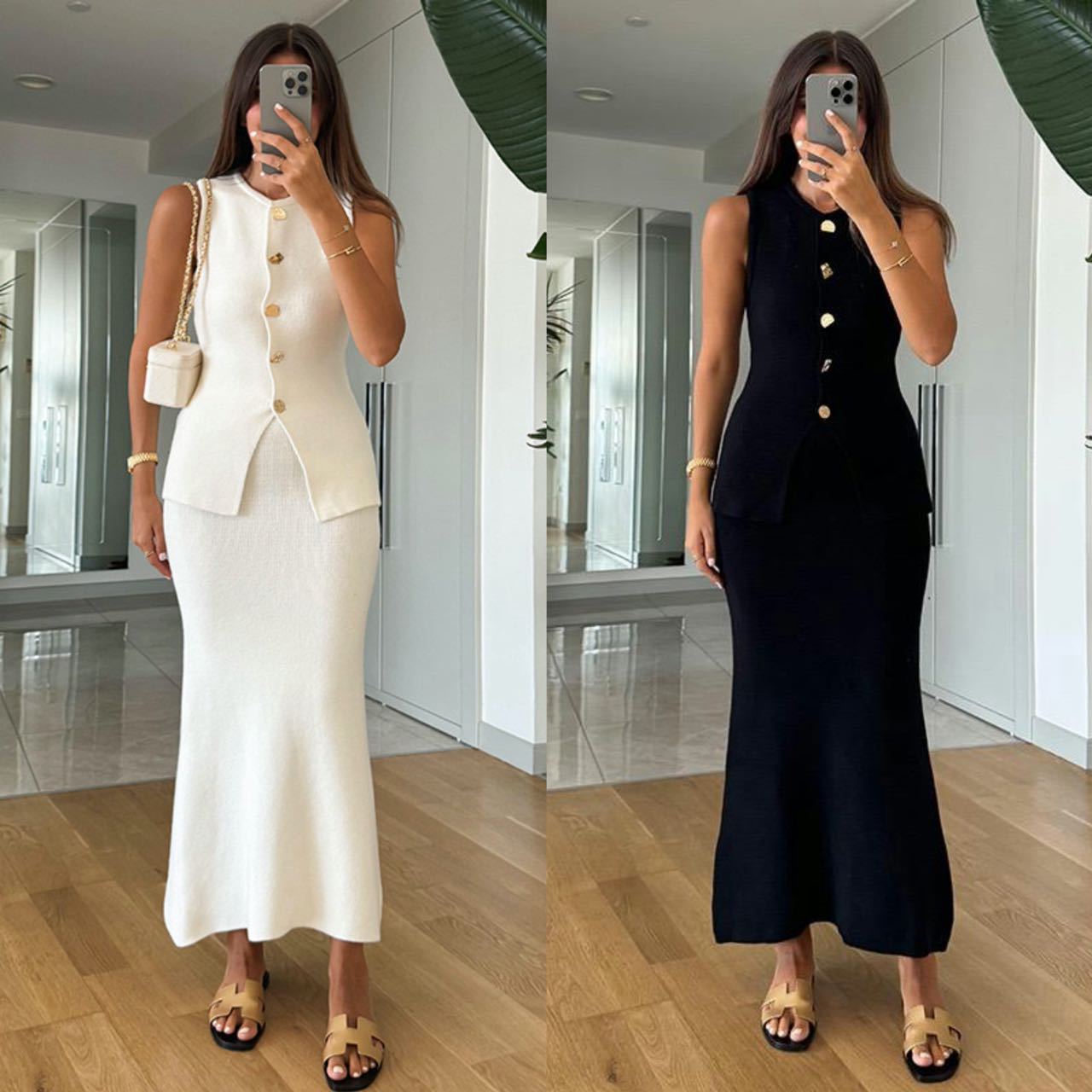 Top bodycon sem mangas com gol - Women Formal Wear Outfits avaliação e preço