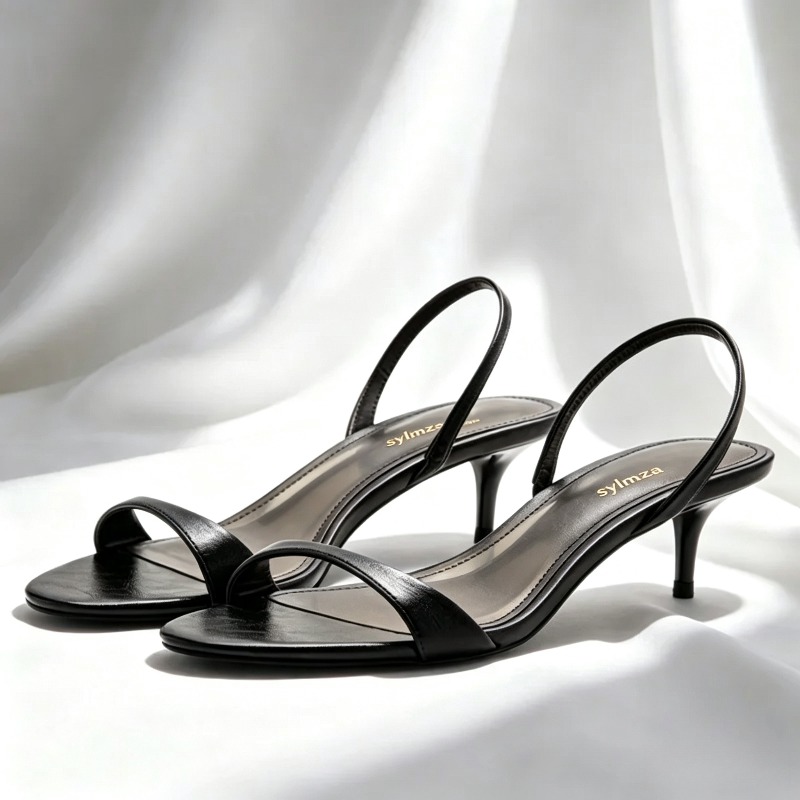 Sandálias Femininas de Salto A - Kitten Heel Women avaliação e preço