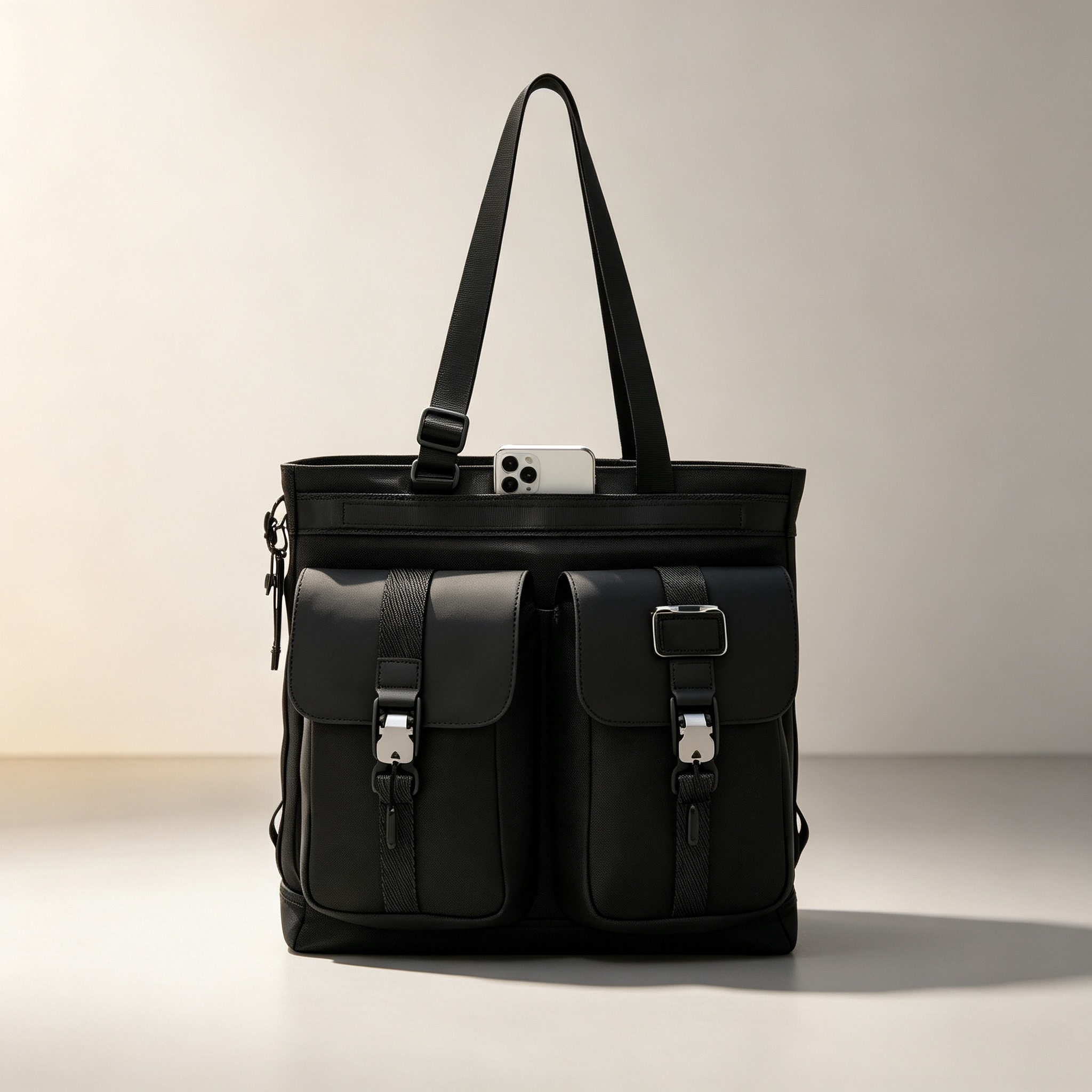 Bolsa de Negócios Masculina Mu - Structured Handbag Work avaliação e preço