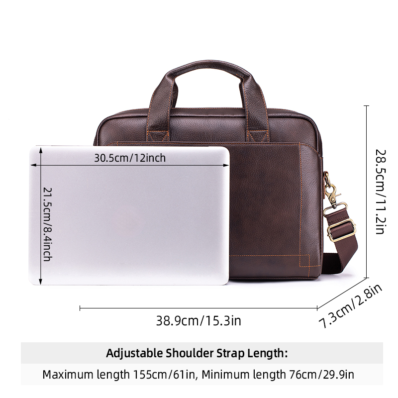 Pasta Executiva Masculina de C - Structured Handbag Work avaliação e preço