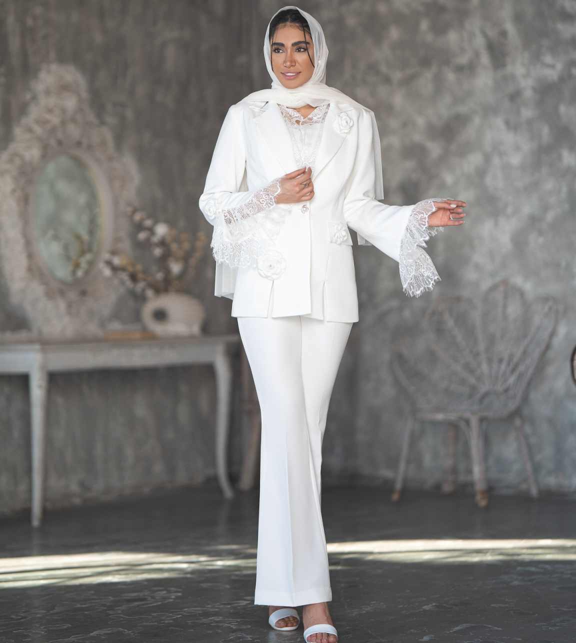 Conjunto de Terno Feminino Ele - Women Formal Wear Outfits avaliação e preço