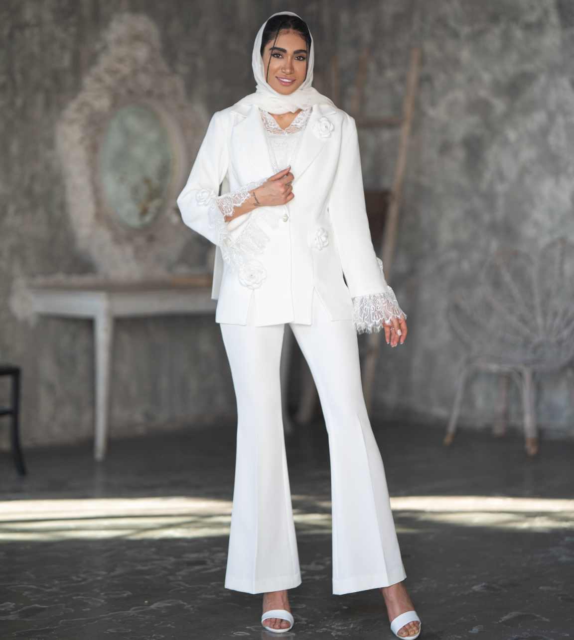 Conjunto de Terno Feminino Ele - Women Formal Wear Outfits avaliação e preço