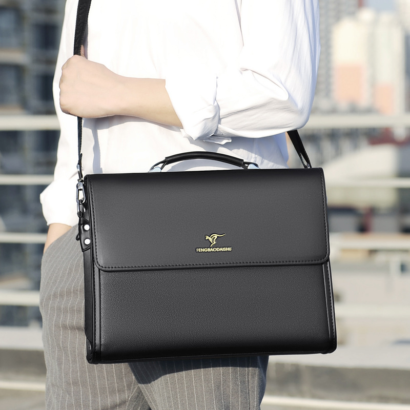 Pasta masculina de luxo design - Structured Handbag Work avaliação e preço