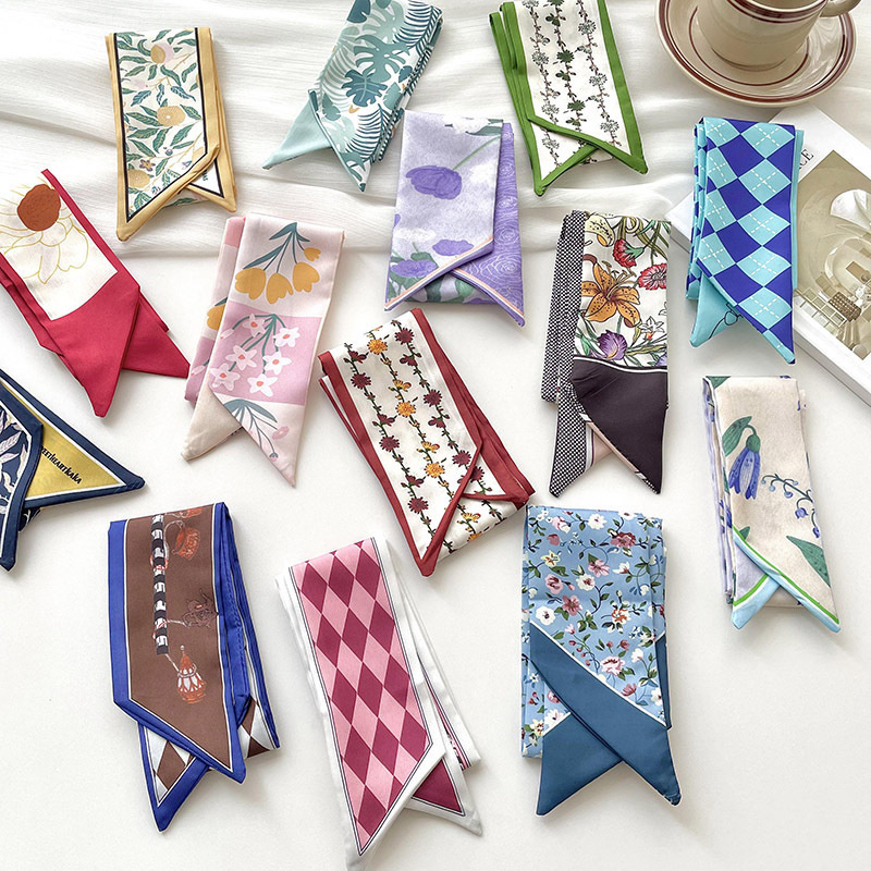 Nova marca de luxo modelo pequ - Scarf Silk Neck avaliação e preço