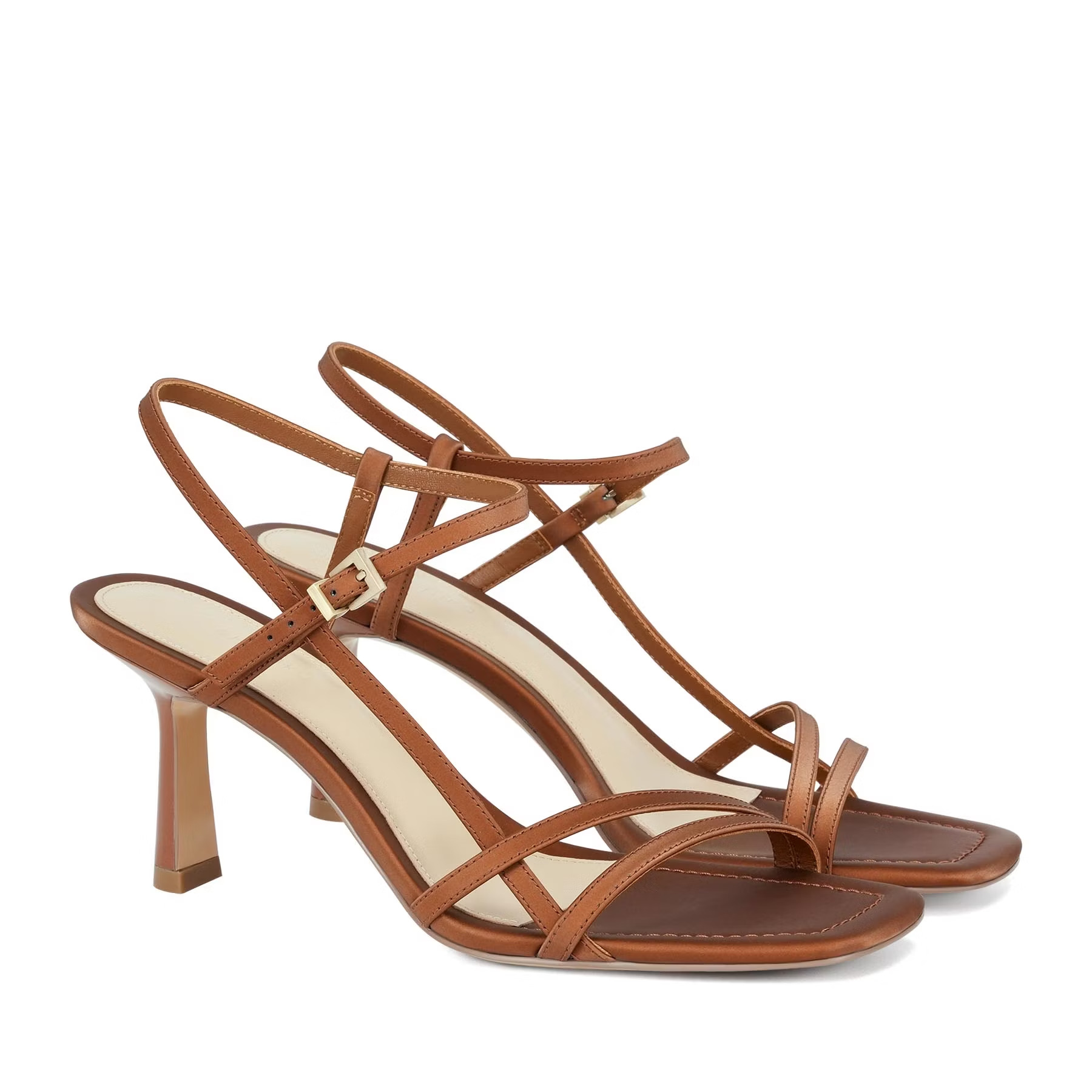 QUTAA Sapatos de Salto Alto Fe - Kitten Heel Women avaliação e preço
