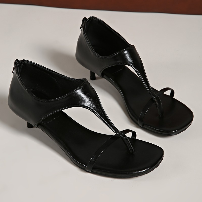 Sandálias Minimalistas com Tir - Kitten Heel Women avaliação e preço