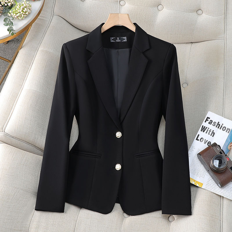 Nova moda feminina blazer form - Women'S Formal Wear Jackets avaliação e preço