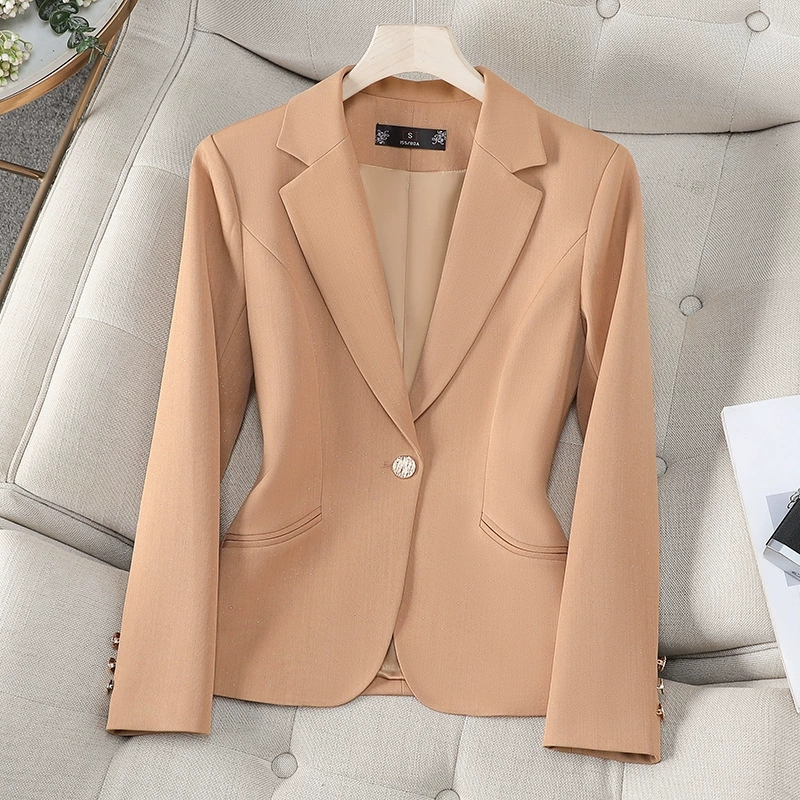 2025 primavera outono feminino - Women Formal Wear With Black Blazer avaliação e preço
